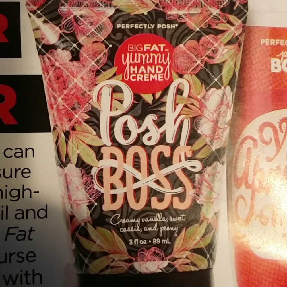 Posh boss hand creme